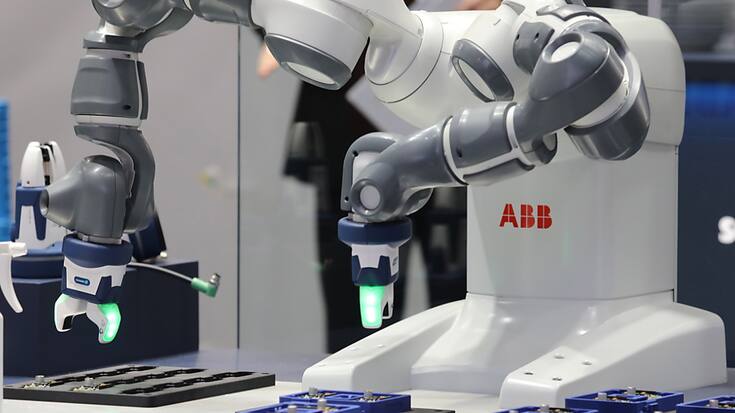 ABB a ouvert une usine de production de robots à Shanghai, en Chine, sur une surface de 67'000 m2, lui permettant de se renforcer dans ce secteur en forte croissance. (archives)