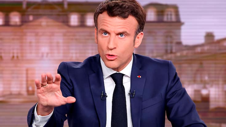 "Responsabilité, mais en aucun cas panique", a affirmé Emmanuel Macron, jugeant "normal que le gouvernement prépare un cas extrême" (archives).