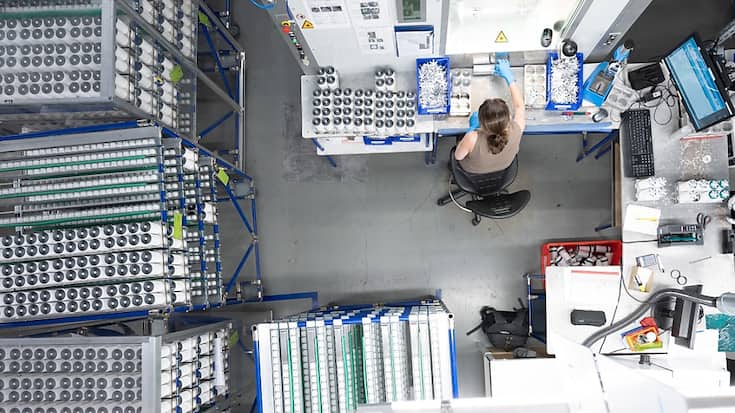 Malgré ce rebond, l'économie allemande s'achemine vers la récession (archives).