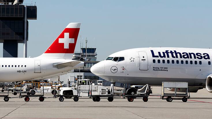 Lufthansa se montre confiant pour les mois à venir au vu de l'état des réservations dans le secteur passagers (archives).