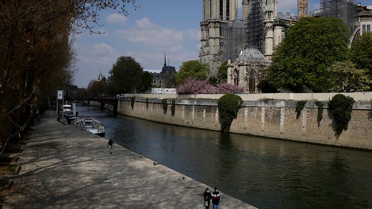 Ikea a lancé à Paris sa première opération de livraison vers ses clients par voie fluviale sur la Seine, puis par voie routière avec des véhicules électriques. (archives)