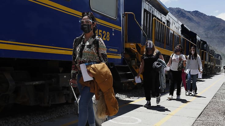 Le train est l'unique moyen moderne de se rendre au Machu Picchu depuis Cuzco, l'ancienne capitale de l'empire inca, à 110 km (archives).
