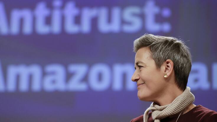En juillet, le groupe américain avait proposé des modifications de ses pratiques pour répondre aux préoccupations de Bruxelles. "La Commission a accepté les engagements proposés par Amazon", a annoncé mardi la commissaire européenne à la Concurrence, Margrethe Vestager.