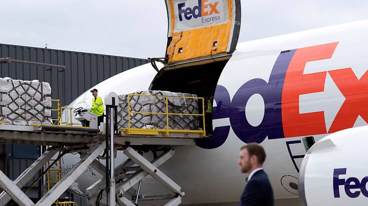 Les mesures d'économies chez FedEx comprennent notamment une réorganisation de son maillage aérien, qui entraînera l'immobilisation de plusieurs appareils, pour tenir compte de plus faibles volumes transportés (archives).