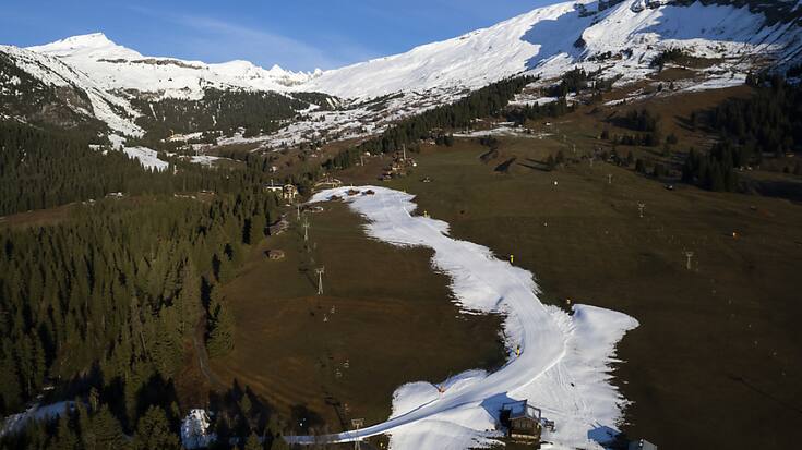 La situation qui prévalait le 25 décembre à Flims (GR) se retrouve dans de nombreux lieux de montagne en Suisse.