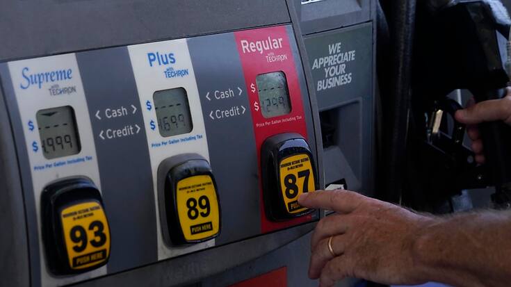 Le recul de l'inflation aux Etats-Unis est à mettre au crédit essentiellement à la baisse des prix à la pompe, alors que le renchérissement du logement et de l'alimentaire s'est poursuivi. (archives)