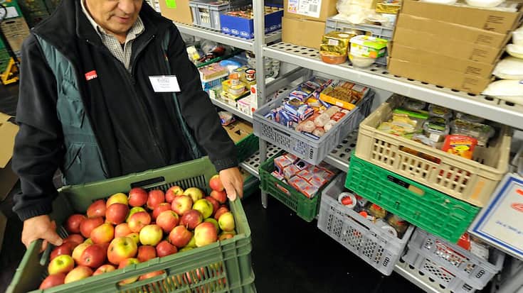 La Fondation Table Suisse récupère des marchandises excédentaires auprès des grands distributeurs suisses pour les redistribuer à des institutions sociales. (Image d'illustration)