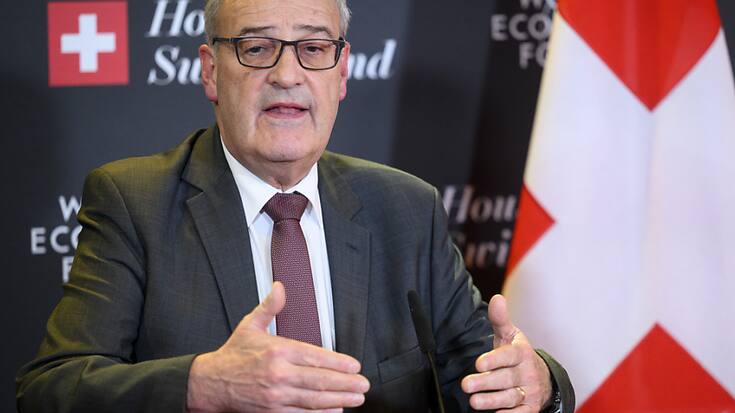 Le conseiller fédéral Guy Parmelin et plusieurs homologues se sont réunis pour la première fois dans une coalition de ministres du commerce pour le climat.