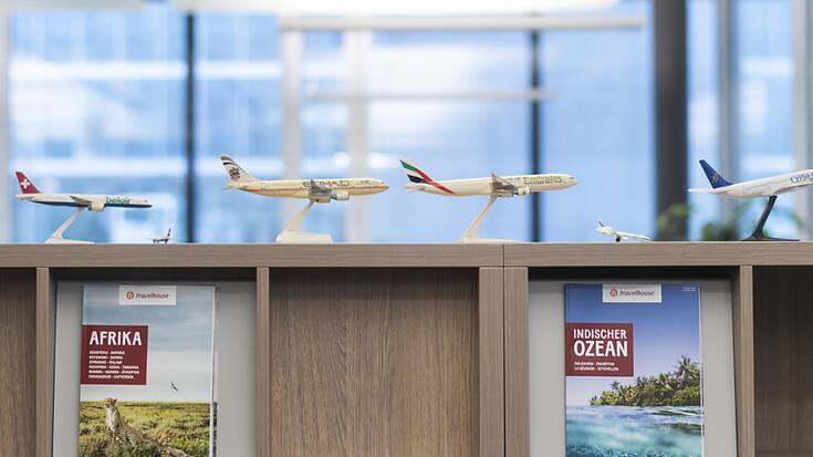 L'opérateur a enregistré une vive demande entre février et octobre, autant au niveau des voyages privés que d'affaires. (Photo/KEYSTONE/Ennio Leanza).
