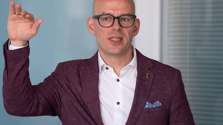 Le recul des utilisateurs de SMS n'est pas aussi important que celui des MMS, selon Pascal Grieder (archives).