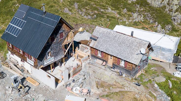 La cabane Gauli, dans l'Oberland bernois, rouvrira ses portes en mars, après avoir subi des travaux de rénovation (archives).