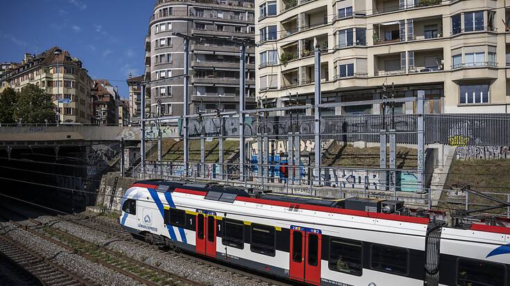 Le Léman Express annonce des perturbations dès ce lundi 6 mars en raison de la grève contre les retraites en France: à compter de 20 h, aucun train ne circule en Haute-Savoie (archives).
