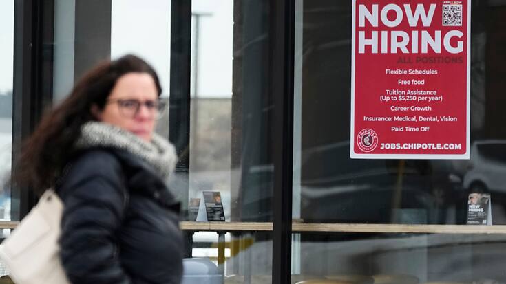 Aux Etats-Unis, le taux de chômage a grimpé à 3,6% en février, après être tombé en janvier à 3,4%, son plus bas niveau depuis 1969.