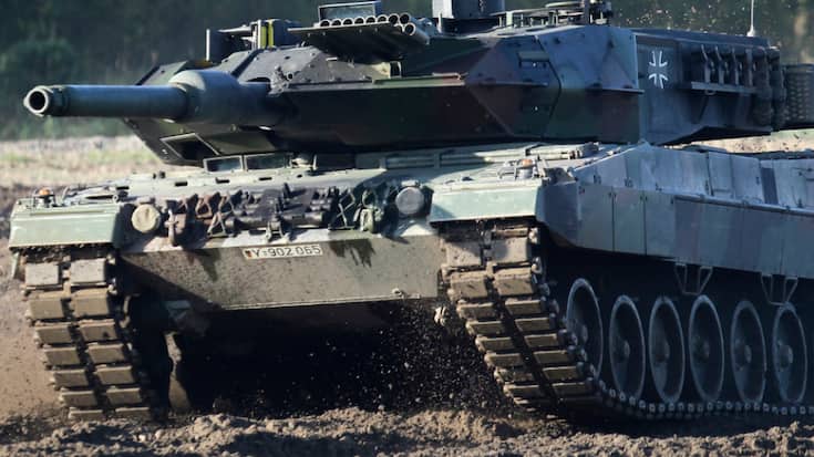 L'Ukraine, qui est devenue la troisième destination d'armement dans le monde, a notamment reçu des chars Leopard 2 de l'Allemagne (archives).