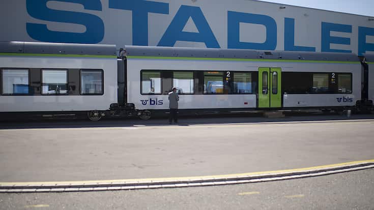 Les commandes de Stadler Rail ont culminé l'an dernier à un montant inédit de 8,56 milliards de francs, soit une hausse de plus de moitié par rapport aux 5,57 milliards affichés en 2021 (archives).