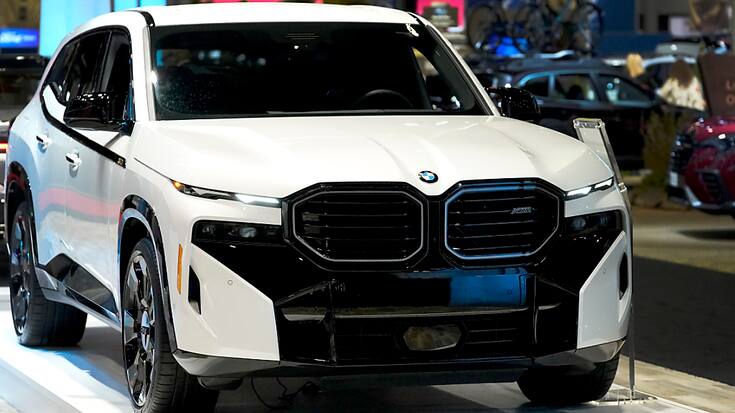 BMW s'attend à voir grimper en 2023 la part des véhicules tout électriques à 15% des ventes totales, contre 9% l'an dernier (archives).