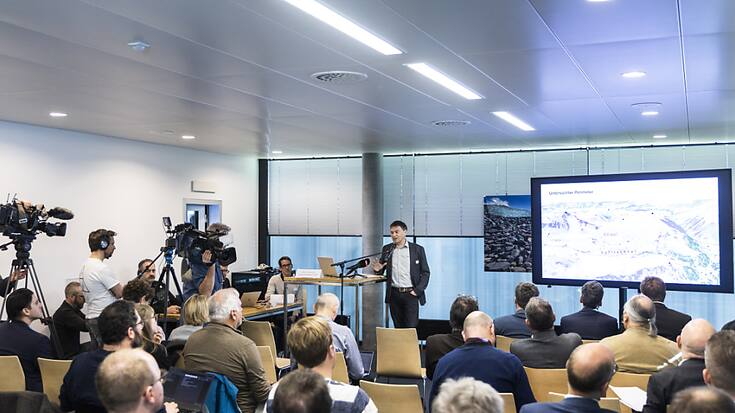 Les détails du projet ont été présentés à la presse mercredi au siège de l'entreprise Energie Brigue-Aletsch-Goms (EnBAG), à Brigue.