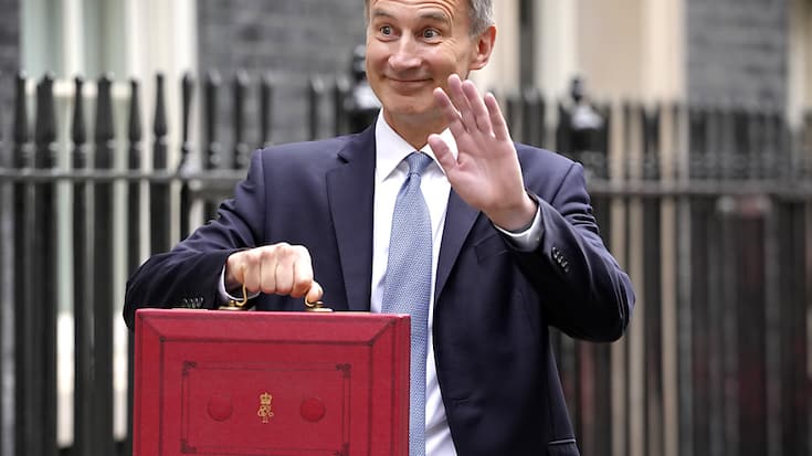 Jeremy Hunt a assuré que le Royaume-Uni ne serait pas en récession technique cette année.