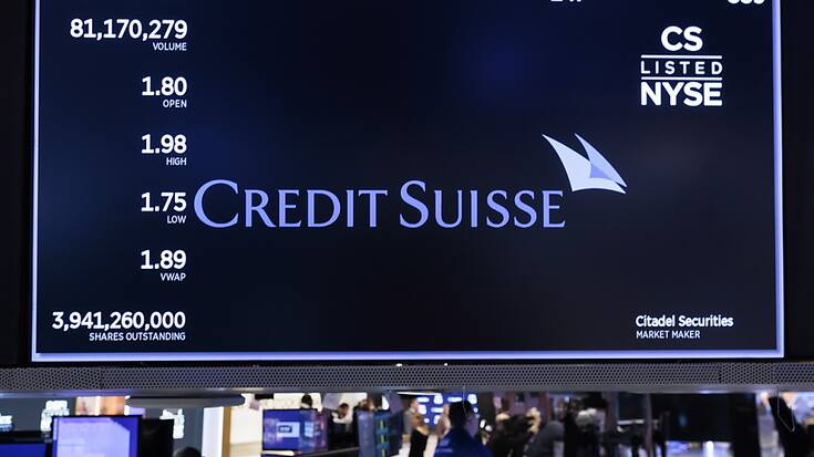 L'action du Credit Suisse a connu une journée cauchemardesque mercredi à la bourse suisse comme à Wall Street à New York (photo).