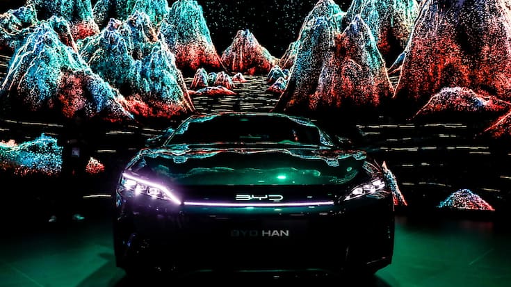 BYD a cessé l'an dernier sa production de voitures à essence et se concentre désormais uniquement sur les modèles hybrides et électriques. (archives)