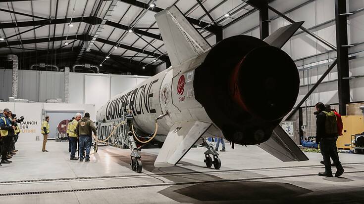 Virgin Orbit a subi un gros revers, le lancement de sa première fusée dans l'espace depuis le sol britannique ayant échoué (archives).