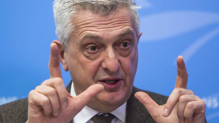 Pour Filippo Grandi, la politique d'accueil des réfugiés ukrainiens a permis de réduire "la pression sur les pays" (archives).