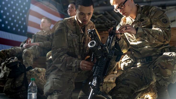 Les militaires américains effectuaient un exercice (Photo prétexte).