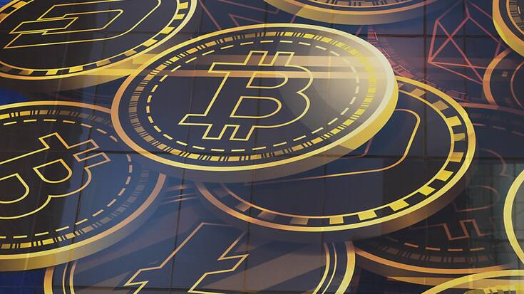 Mardi matin, la principale cryptodevise s'échangeait en hausse de 6,2% à 30'071 dollars. Sa capitalisation boursière progressait d'autant à 581,6 milliards de dollars (archives).