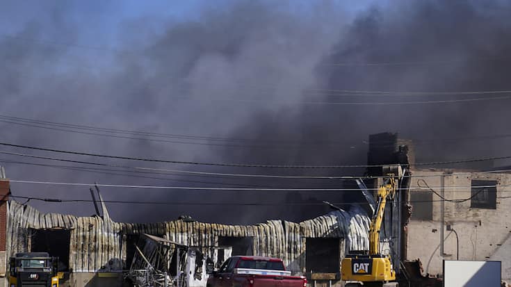 Selon le maire de Richmond Dave Snow, la ville avait jugé que le bâtiment n'était pas sûr et ordonné à son propriétaire de le mettre aux normes, sans succès.