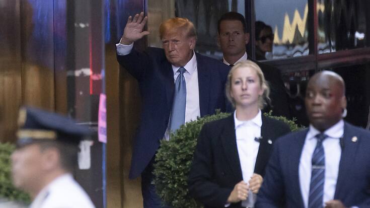 L'ancien président américain a été aperçu à New York, où il a été entendu à l'abri des regards dans les bureaux de la procureure générale de l'Etat.