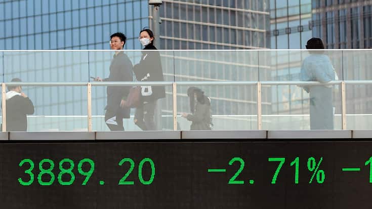 L'économie chinoise s'est nettement redressée au premier trimestre. La deuxième plus grande économie du monde a connu une croissance inattendue de 4,5 pour cent de janvier à mars par rapport à la même période de l'année précédente, a annoncé mardi le Bureau des statistiques à Pékin. (Image symbolique)