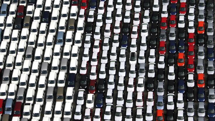 La base de comparaison est cependant très basse, car le mois de mars 2022 avait été paralysé par les pénuries de composants électroniques, une situation qui s'est depuis nettement améliorée (archives).