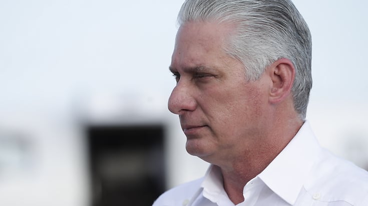 Miguel Diaz-Canel, unique candidat du Parti communiste cubain (PCC), a été réélu mercredi sans surprise pour un second et dernier mandat à la présidence de Cuba, où l'opposition est illégale (archives).