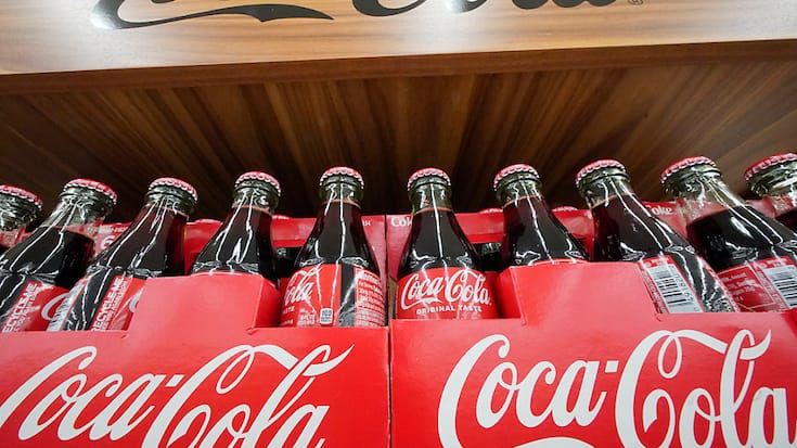 Au premier trimestre,  Coca-Cola a bénéficié notamment de hausses de prix et d'une progression des volumes de ventes (archives).