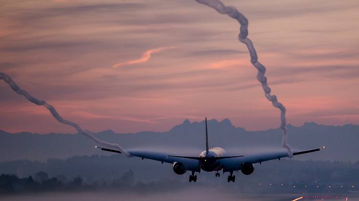 L'accord prévoit une part minimale de 1,2% de carburants de synthèse dans le kérosène fourni par les aéroports européens en 2030 (image d'illustration).