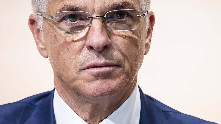 Sans surprise, ses actuelles fonctions seront alors confiées à titre intérimaire au vice-président Jacques de Vaucleroy, indique Swiss Re dans un communiqué jeudi. (Photo/KEYSTONE/Michael Buholzer)