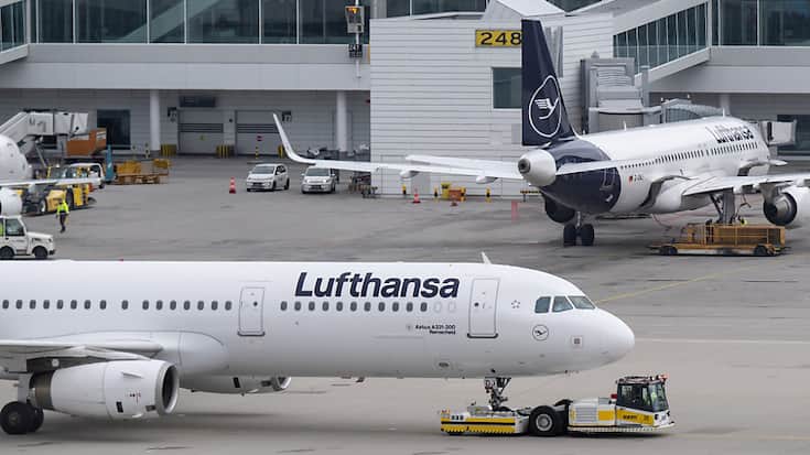 Lufthansa a essuyé une perte nette de 467 millions d'euros (459 millions de francs) entre janvier et mars, période traditionnellement peu dynamique pour les compagnies aériennes (archives).