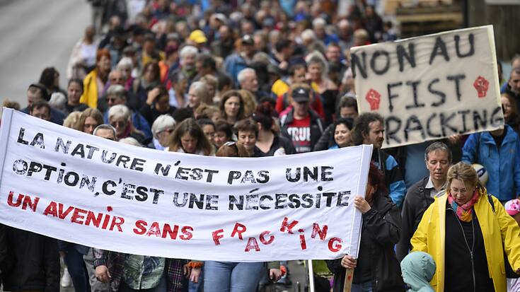 L'association Citoyens Responsables Jura, qui avait lancé l'appel à manifester contre le projet de géothermie profonde, a parlé d'un joli succès relativement à la mobilisation.