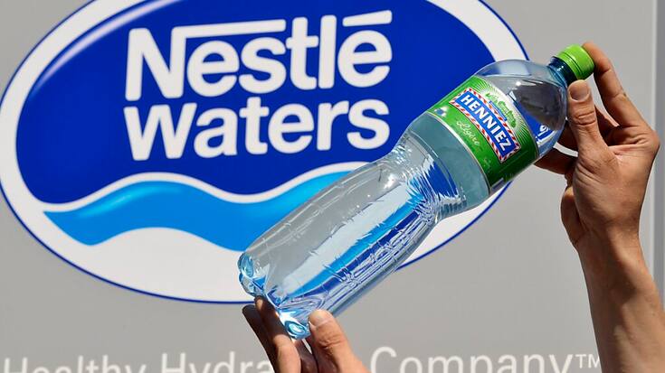 Les coupes sont justifiées par l'arrêt de la commercialisation de la marque Vittel en Allemagne et en Autriche. (Archives)