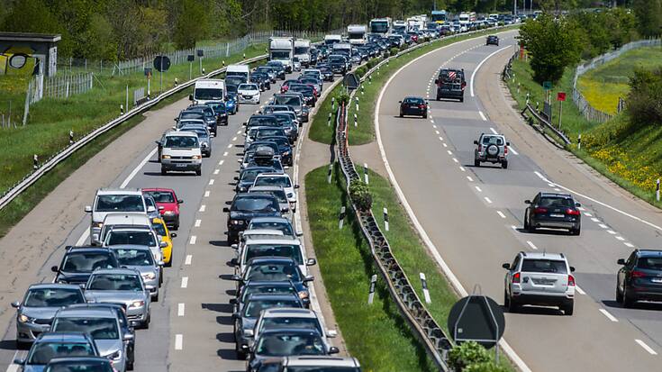Les automobilistes ont dû attendre jusqu'à 1h20 pour franchir le tunnel du Gothard ce week-end (archives).