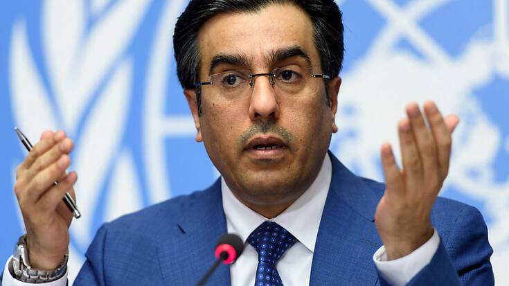 Ali bin Samikh al-Marri était déjà vice-président l'année dernière de la Conférence internationale du travail à Genève (archives).