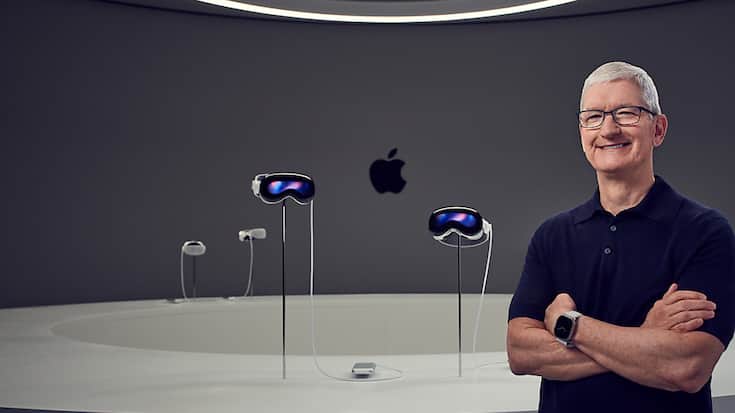 Le patron d'Apple Tim Cook a dévoilé le nouveau joyau de son entreprise.