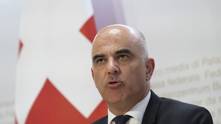 Alain Berset a ouvert le Swiss Economic Forum par un plaidoyer en faveur de l'ordre juridique international (archives).