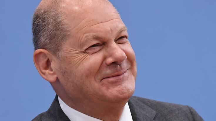 Pour Olaf Scholz, "il s'agit de faire en sorte que la Chine continue à croître économiquement (...). "Mais il faut en même temps tenir compte des questions de sécurité qui se posent à nous".