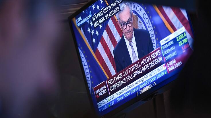 C'est la première fois depuis plus d'un an que Jerome Powell n'annonce pas une hausse des taux (Photo d'illustration).