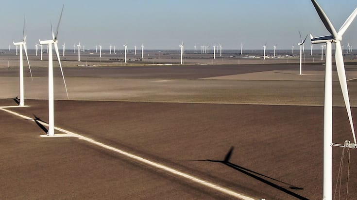 L'énergie éolienne dans le monde, sur terre et en mer, a franchi en juin la barre d'un térawattheure (TW) de capacités, soit celle de plusieurs centaines de centrales nucléaires. (image d'illustration)