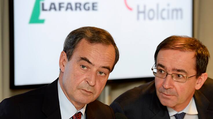 Les activités sud-africaines de Lafarge vendues par Holcim à Afrimat sont un héritage de la fusion en 2015 des deux géants de la construction, dirigés alors respectivement par Bruno Lafont et Bernard Fontana . (archives)