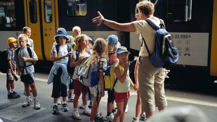 Mardi, plus de 2000 groupes d'écoliers étaient en route dans les trains suisses. C'est un record pour cette saison (archives).