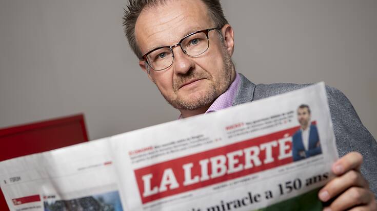 Au-delà des nouvelles recettes escomptées, Serge Gumy, directeur de St-Paul Médias SA, dit espérer un soutien politique, malgré le rejet en 2022 du train de mesures fédéral en faveur des médias (archives).