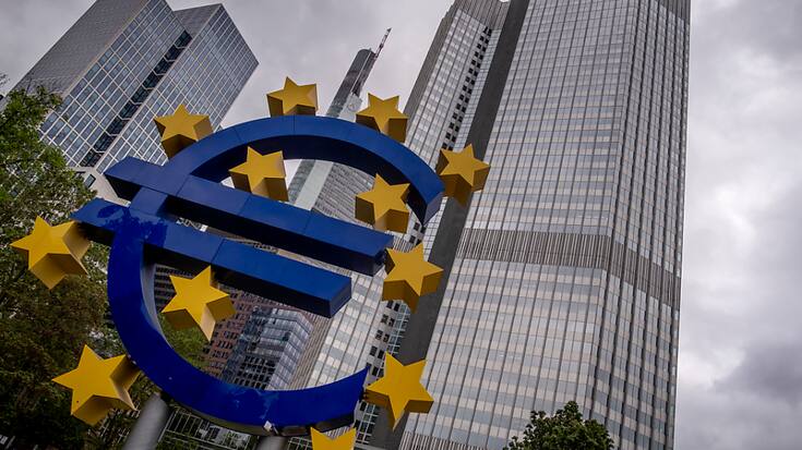 Après deux trimestres consécutifs de contraction, le risque d'une nouvelle baisse du PIB de la zone euro au deuxième trimestre s'est accentué en juin. (archives)